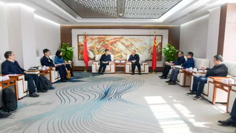 劉雷云會(huì)見(jiàn)中國(guó)恩菲工程技術(shù)有限公司黨委書(shū)記、董事長(zhǎng)劉誠(chéng)一行